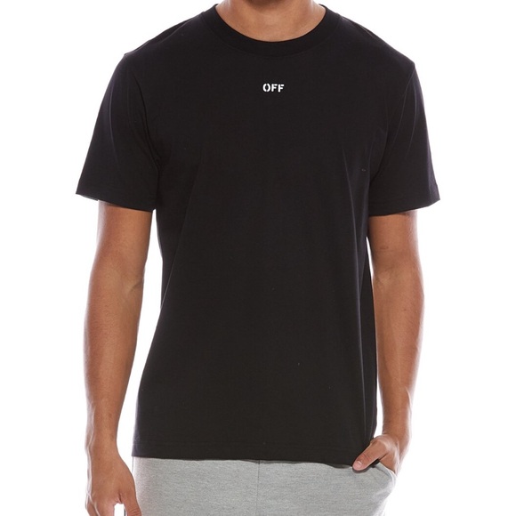 Off-White Black Short Sleeve Tee